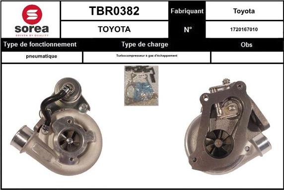 EAI TBR0382 - Kompresors, Turbopūte autodraugiem.lv