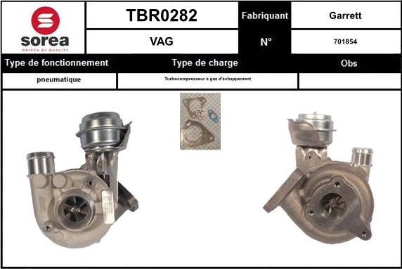 EAI TBR0282 - Kompresors, Turbopūte autodraugiem.lv