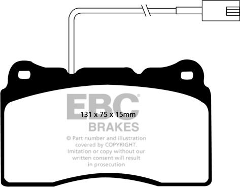 Lucas Electrical GDB1645 - Bremžu uzliku kompl., Disku bremzes autodraugiem.lv