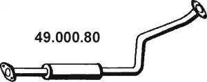 Eberspächer 49.000.80 - Vidējais izpl. gāzu trokšņa slāpētājs autodraugiem.lv