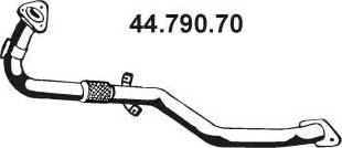 Eberspächer 44.790.70 - Izplūdes caurule autodraugiem.lv