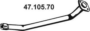Eberspächer 47.105.70 - Izplūdes caurule autodraugiem.lv