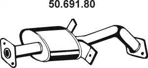 Eberspächer 50.691.80 - Vidējais izpl. gāzu trokšņa slāpētājs autodraugiem.lv