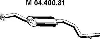 Eberspächer 04.400.81 - Vidējais izpl. gāzu trokšņa slāpētājs autodraugiem.lv