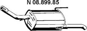 Eberspächer 08.899.85 - Izplūdes gāzu trokšņa slāpētājs (pēdējais) autodraugiem.lv
