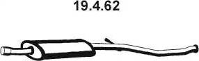 Eberspächer 19.4.62 - Vidējais izpl. gāzu trokšņa slāpētājs autodraugiem.lv