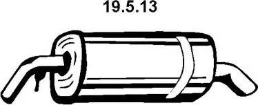 Eberspächer 19.5.13 - Izplūdes gāzu trokšņa slāpētājs (pēdējais) autodraugiem.lv