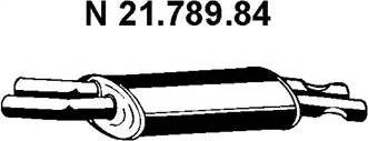 Eberspächer 21.789.84 - Izplūdes gāzu trokšņa slāpētājs (pēdējais) autodraugiem.lv