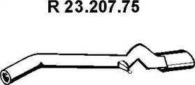 Eberspächer 23.207.75 - Izplūdes caurule autodraugiem.lv