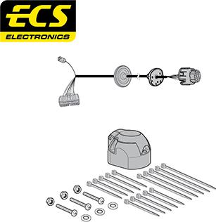 ECS LR01307U - Elektrokomplekts, Piekabes aprīkojums autodraugiem.lv