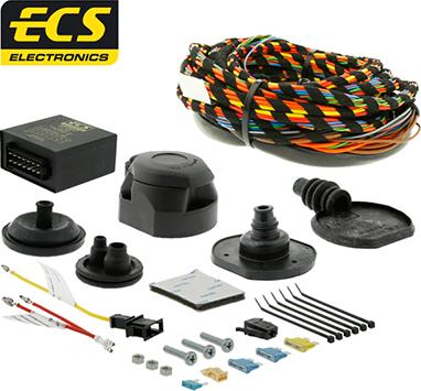 ECS VW-116-D1 - Elektrokomplekts, Piekabes aprīkojums autodraugiem.lv