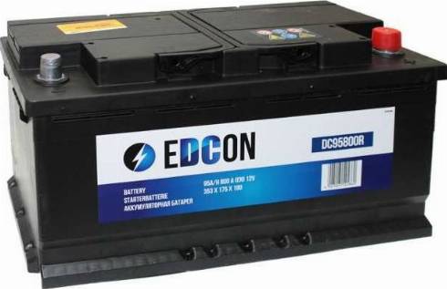 Edcon DC95800R - Startera akumulatoru baterija autodraugiem.lv