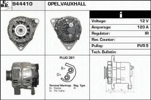EDR 944410 - Ģenerators autodraugiem.lv