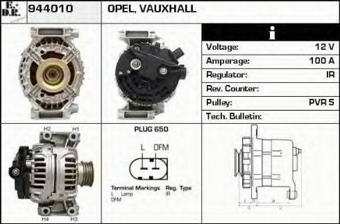 EDR 944010 - Ģenerators autodraugiem.lv