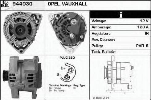 EDR 944030 - Ģenerators autodraugiem.lv