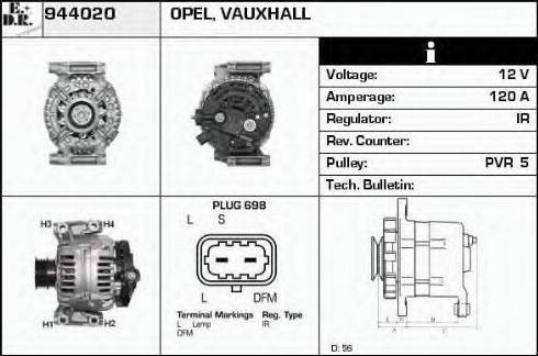 EDR 944020 - Ģenerators autodraugiem.lv