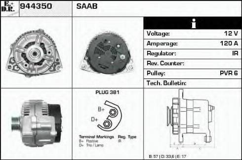 EDR 944350 - Ģenerators autodraugiem.lv