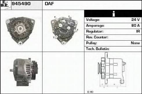 EDR 945490 - Ģenerators autodraugiem.lv