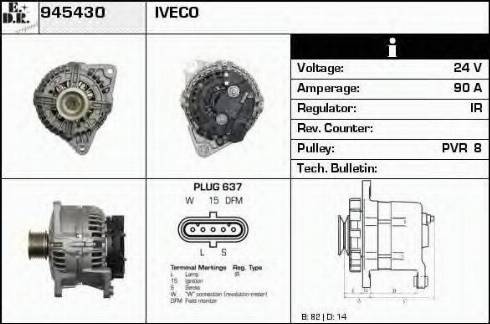 EDR 945430 - Ģenerators autodraugiem.lv