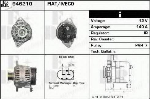 EDR 946210 - Ģenerators autodraugiem.lv