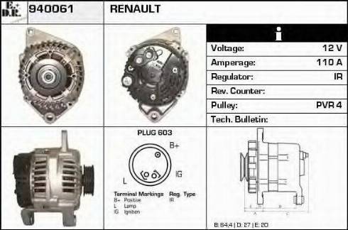 EDR 940061 - Ģenerators autodraugiem.lv