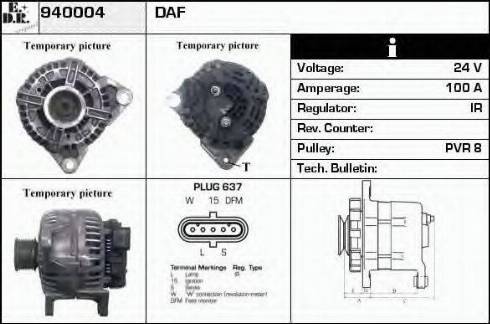 EDR 940004 - Ģenerators autodraugiem.lv
