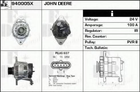 EDR 940005X - Ģenerators autodraugiem.lv