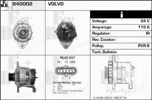 EDR 940002 - Ģenerators autodraugiem.lv
