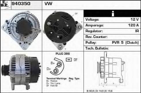 EDR 940350 - Ģenerators autodraugiem.lv