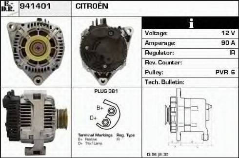 EDR 941401 - Ģenerators autodraugiem.lv