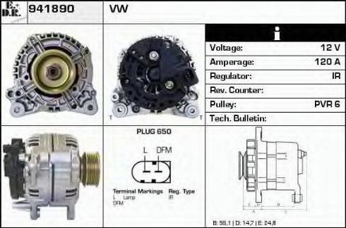 EDR 941890 - Ģenerators autodraugiem.lv