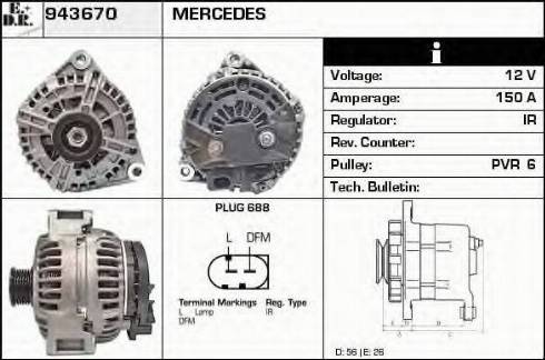 EDR 943670 - Ģenerators autodraugiem.lv