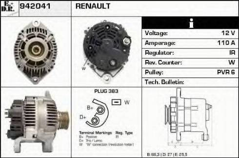 EDR 942041 - Ģenerators autodraugiem.lv