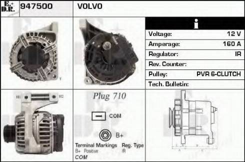 EDR 947500 - Ģenerators autodraugiem.lv