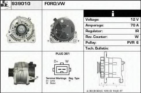 EDR 939010 - Ģenerators autodraugiem.lv