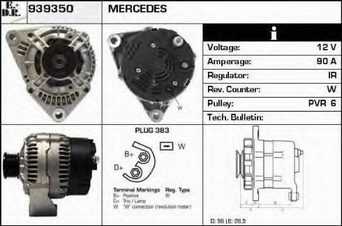 EDR 939350 - Ģenerators autodraugiem.lv