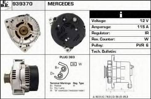 EDR 939370 - Ģenerators autodraugiem.lv
