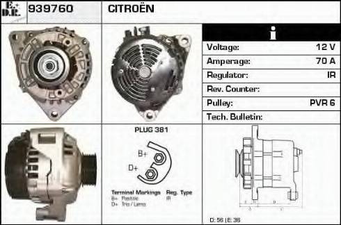 EDR 939760 - Ģenerators autodraugiem.lv