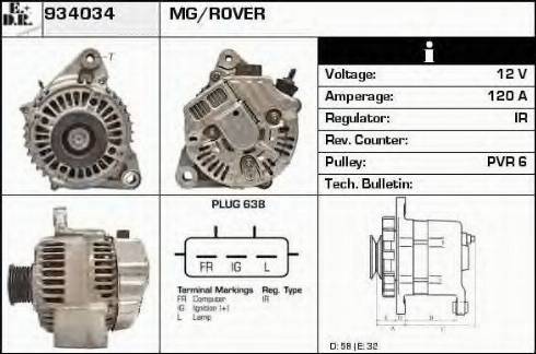 EDR 934034 - Ģenerators autodraugiem.lv