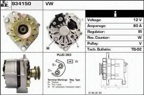 EDR 934150 - Ģenerators autodraugiem.lv