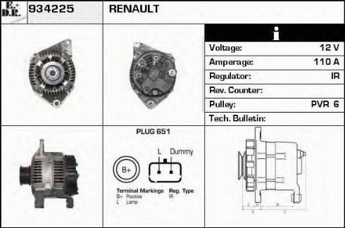 EDR 934225 - Ģenerators autodraugiem.lv
