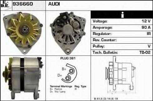 EDR 936660 - Ģenerators autodraugiem.lv