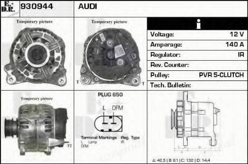 EDR 930944 - Ģenerators autodraugiem.lv