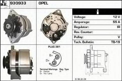 EDR 930933 - Ģenerators autodraugiem.lv