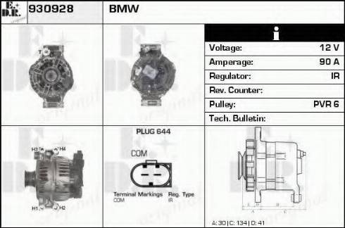 EDR 930928 - Ģenerators autodraugiem.lv