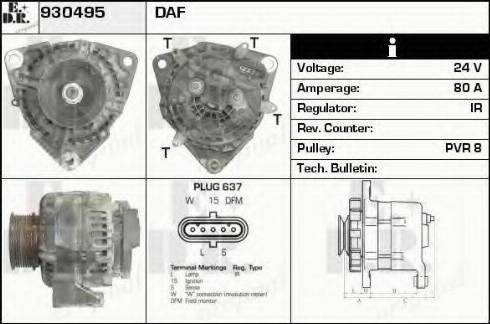 EDR 930495 - Ģenerators autodraugiem.lv