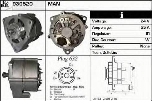 EDR 930520 - Ģenerators autodraugiem.lv