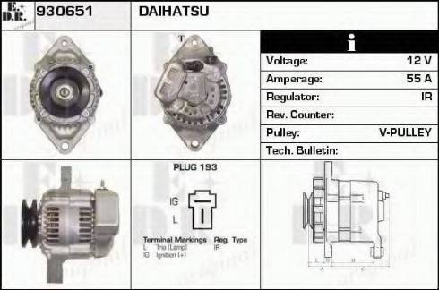EDR 930651 - Ģenerators autodraugiem.lv