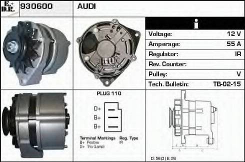 EDR 930600 - Ģenerators autodraugiem.lv