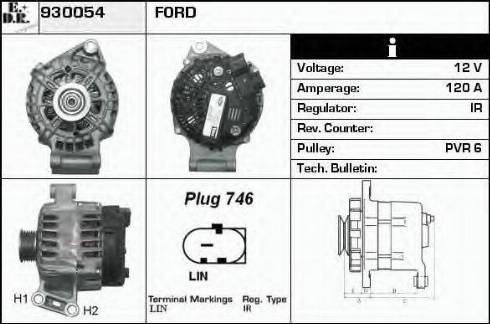 EDR 930054 - Ģenerators autodraugiem.lv